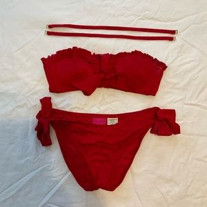 Betsy Johnson Bikini with Removable Straps